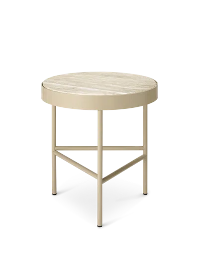 Ferm Living Travertine Table In Neutral