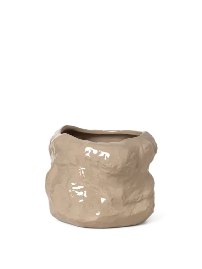 Ferm Living Tuck Pot In Neutral