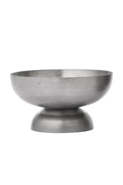 Ferm Living Tumbled Ice Cream Cup In Silver