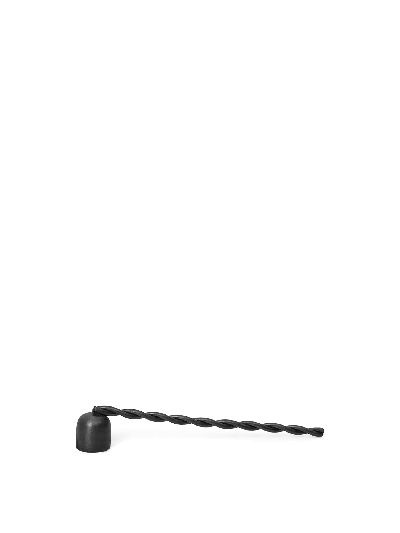 Ferm Living Twist Candle Snuffer In Black