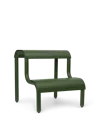 Ferm Living Green Large Ceramic Basket Vase