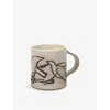 Ferm Living Cream Utzon - Can Lis Vuelo Stoneware Mug 9cm