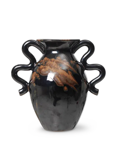 Ferm Living Verso Table Vase In Black