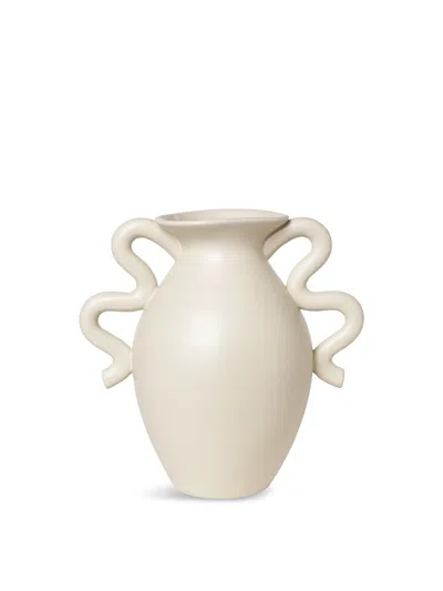 Ferm Living Verso Table Vase In Cream