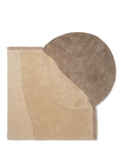 Ferm Living View Tufted Rug In Neutral
