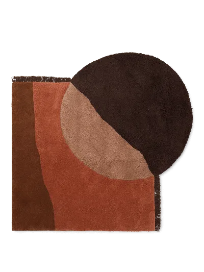 Ferm Living View Tufted Rug In Multi