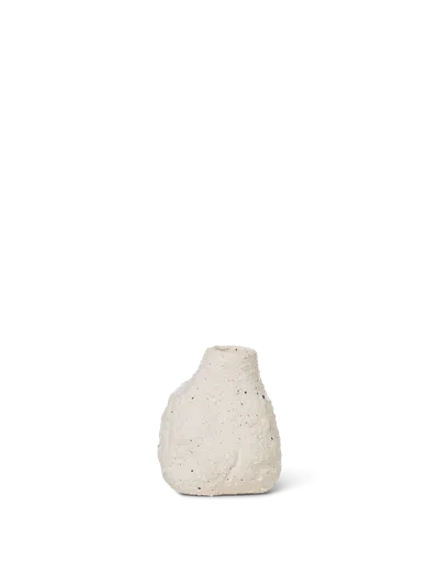 Ferm Living Vulca Mini Vase In Neutral