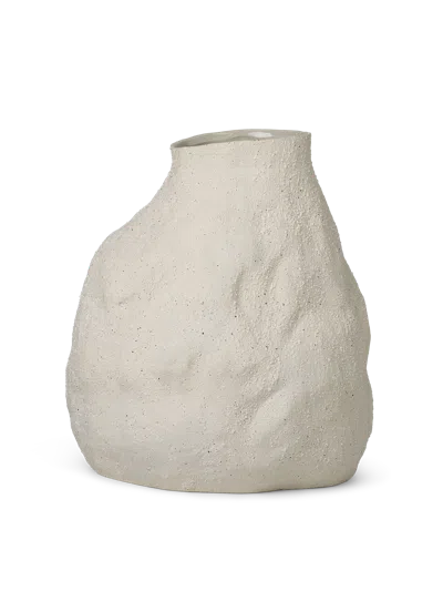 Ferm Living Vulca Vase In Gray