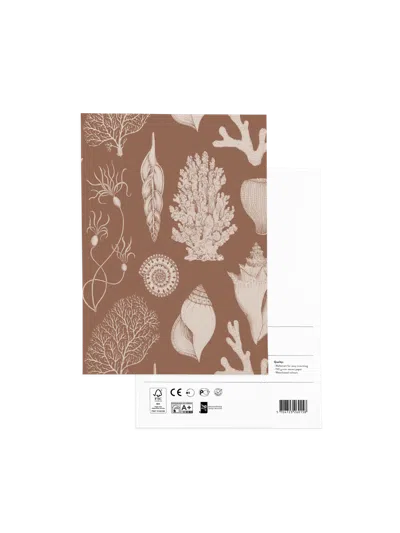 Ferm Living Wallpaper Sample In Brown