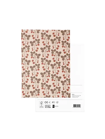 Ferm Living Wallpaper Sample In Pink