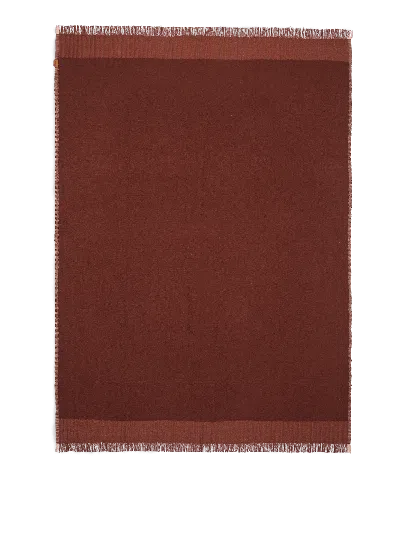 Ferm Living Weaver Throw In Red