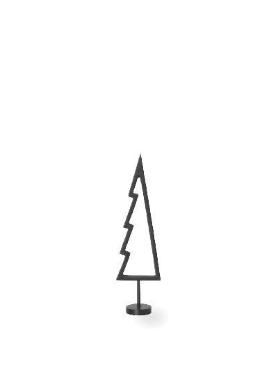 Ferm Living Winterland Black Brass Tree