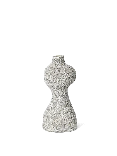 Ferm Living Yara Vase In Gray