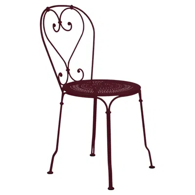 Pre-owned Fermob - 1900 Chair - Black Cherry - Set Of 2 Chairs