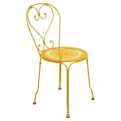 Pre-owned Fermob - 1900 Chair - Honey - Set Of 2 Chairs In Yellow