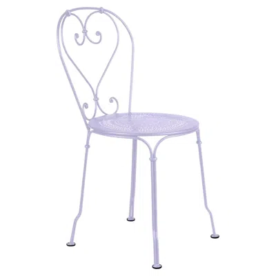 Pre-owned Fermob - 1900 Chair - Marshmallow - Set Of 2 Chairs In Purple