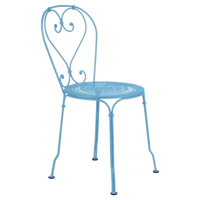 Pre-owned Fermob - 1900 Chair - Maya Blue - Set Of 2 Chairs