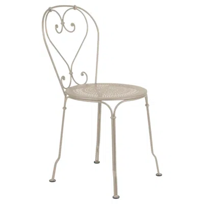 Pre-owned Fermob - 1900 Chair - Nutmeg - Set Of 2 Chairs In Gray