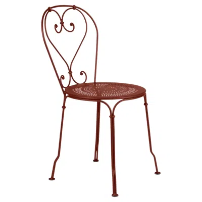 Pre-owned Fermob - 1900 Chair - Red Ochre - Set Of 2 Chairs