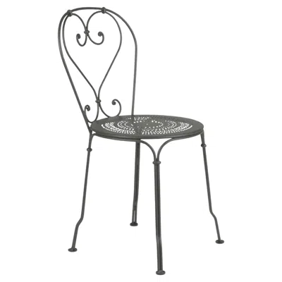 Pre-owned Fermob - 1900 Chair - Rosemary - Set Of 2 Chairs In Gray
