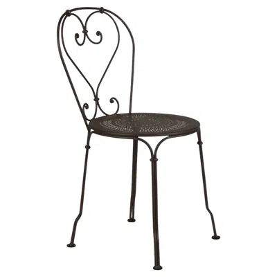 Pre-owned Fermob - 1900 Chair - Tonka - Set Of 2 Chairs In Black