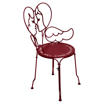 Pre-owned Fermob - Ange Chair - Chili In Red