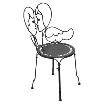 Pre-owned Fermob - Ange Chair - Liquorice In Black
