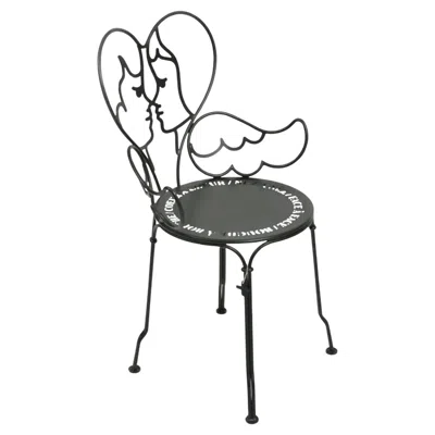Pre-owned Fermob - Ange Chair - Rosemary In Black