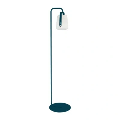Fermob Balad 62" Battery Powered Outdoor Lantern Accessory In Acapulco Blue