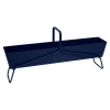 Fermob Basket Long Planter In Deep Blue