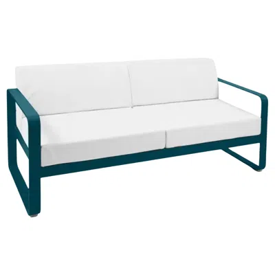 Pre-owned Fermob - Bellevie 2-seater Sofa - Acapulco Blue