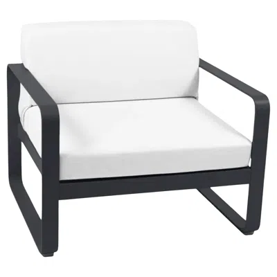 Pre-owned Fermob - Bellevie Armchair - Anthracite In Gray