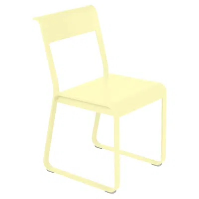 Pre-owned Fermob - Bellevie Chair V2 - Frosted Lemon In Yellow