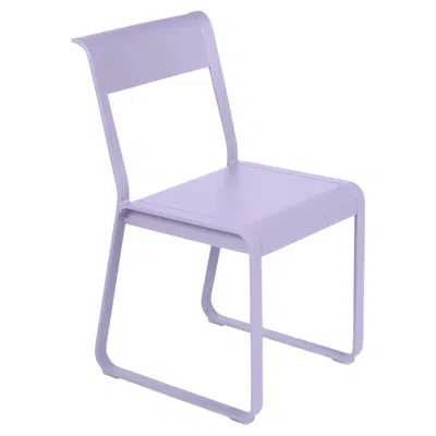 Pre-owned Fermob - Bellevie Chair V2 - Marshmallow In Purple