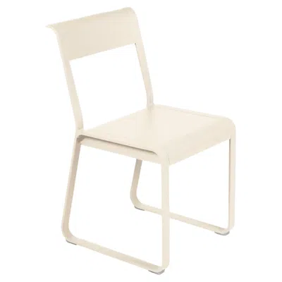 Pre-owned Fermob - Bellevie Chair V2 - Milk Beige In Brown