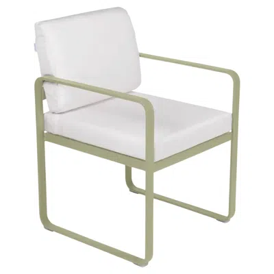 Pre-owned Fermob - Bellevie Dining Armchair (chair With Arms) - Willow Green