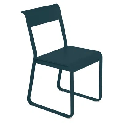 Fermob Bellevie Patio Dining In Acapulco Blue