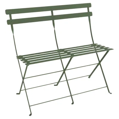 Pre-owned Fermob - Bistro 2-seater Bench - Cactus In Gray