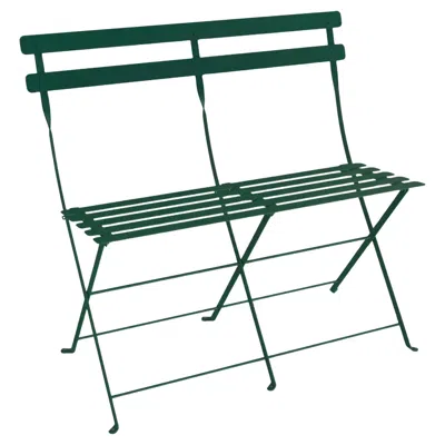 Pre-owned Fermob - Bistro 2-seater Bench - Cedar Green