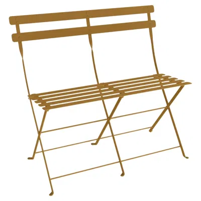 Pre-owned Fermob - Bistro 2-seater Bench - Gingerbread In Brown