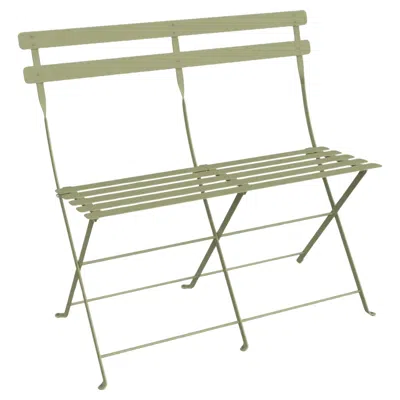 Pre-owned Fermob - Bistro 2-seater Bench - Willow Green