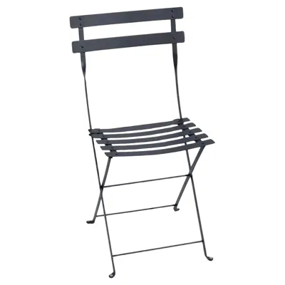 Pre-owned Fermob - Bistro Metal Chair - Anthracite - Set Of 2 Chairs In Black