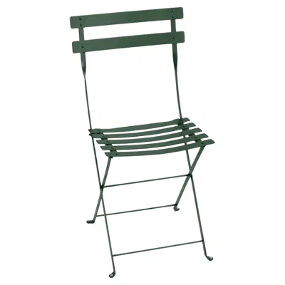 Pre-owned Fermob - Bistro Metal Chair - Cedar Green - Set Of 2 Chairs