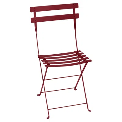 Pre-owned Fermob - Bistro Metal Chair - Chili - Set Of 2 Chairs In Brown