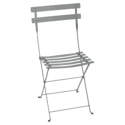 Pre-owned Fermob - Bistro Metal Chair - Lapilli Grey - Set Of 2 Chairs In Gray