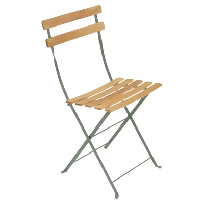 Pre-owned Fermob - Bistro Natural Folding Chair - Cactus - Set Of 2 Chairs In Brown