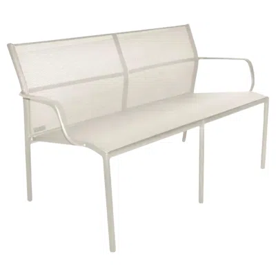 Pre-owned Fermob - Cadiz 2-seater Bench - Clay Grey In Gray