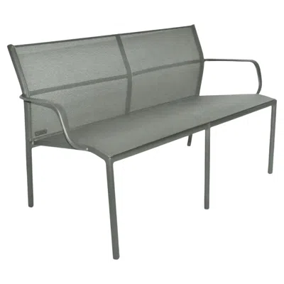 Pre-owned Fermob - Cadiz 2-seater Bench - Rosemary In Gray