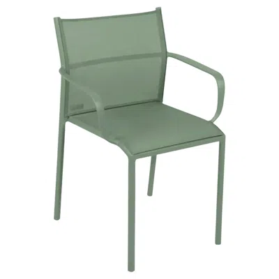 Pre-owned Fermob - Cadiz Armchair (chair With Arms) - Cactus - Set Of 2 Chairs In Gray