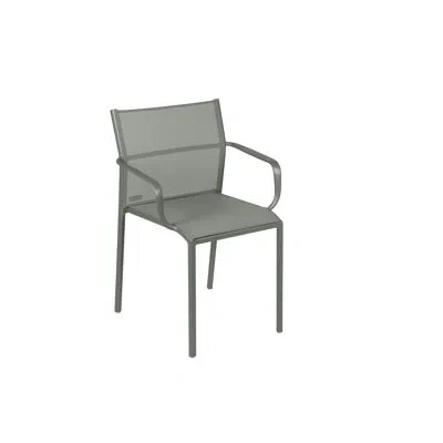 Fermob Cadiz Stacking Patio Dining Armchair In Rosemary